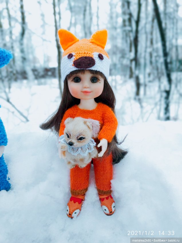 Зима у моих кукол, часть 1
