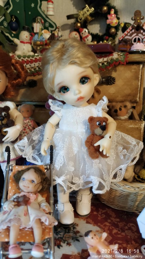 Зима у моих кукол, часть 2