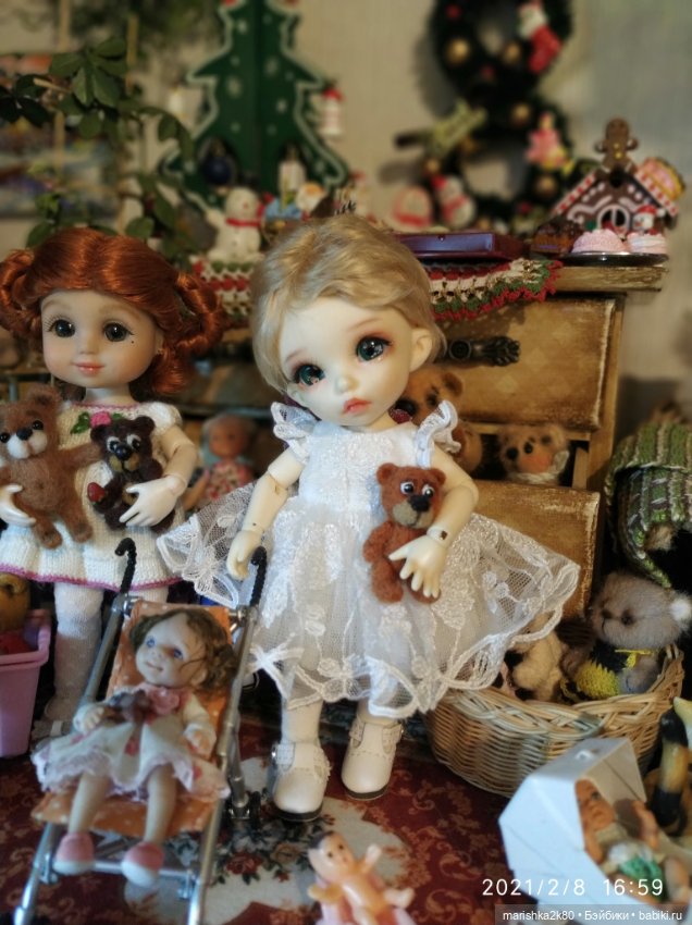 Зима у моих кукол, часть 2
