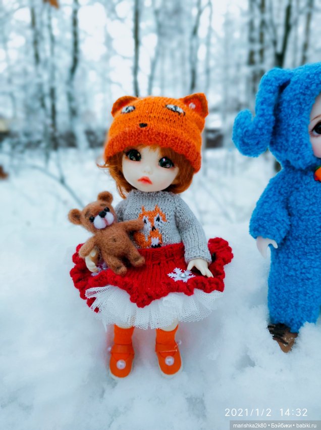 Зима у моих кукол, часть 1
