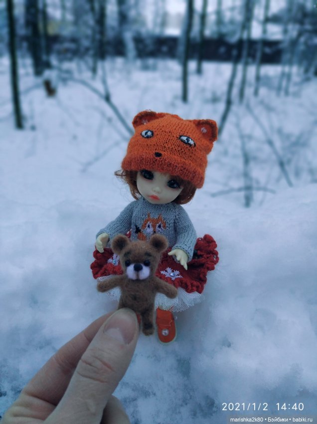 Зима у моих кукол, часть 1