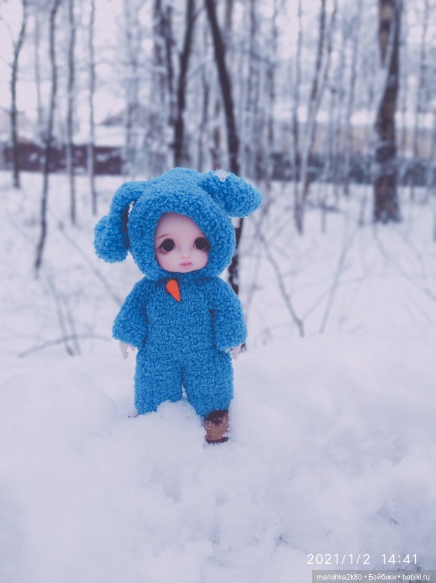 Зима у моих кукол, часть 1