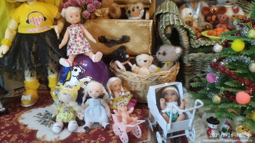 Зима у моих кукол, часть 2