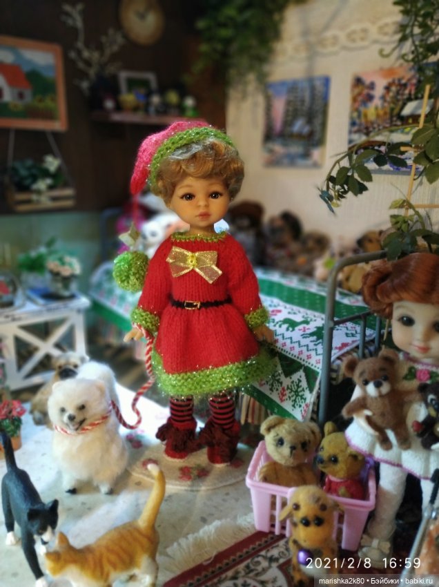 Зима у моих кукол, часть 2