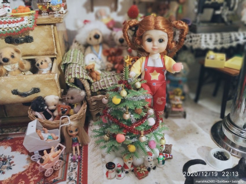 Зима у моих кукол, часть 1