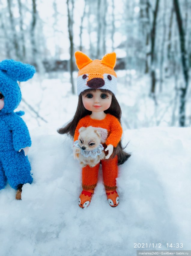 Зима у моих кукол, часть 1