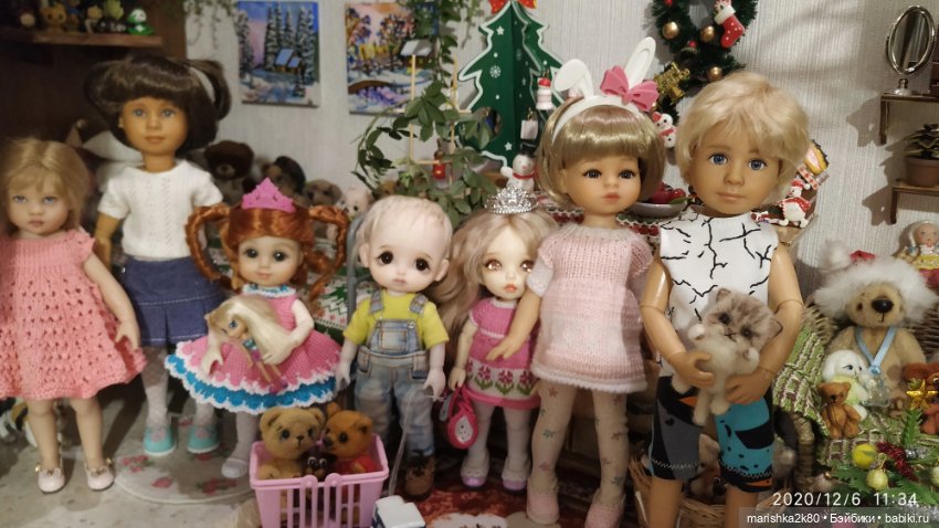 Зима у моих кукол, часть 1 (фото 6)