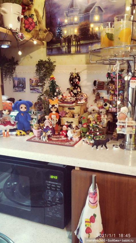 Зима у моих кукол, часть 1