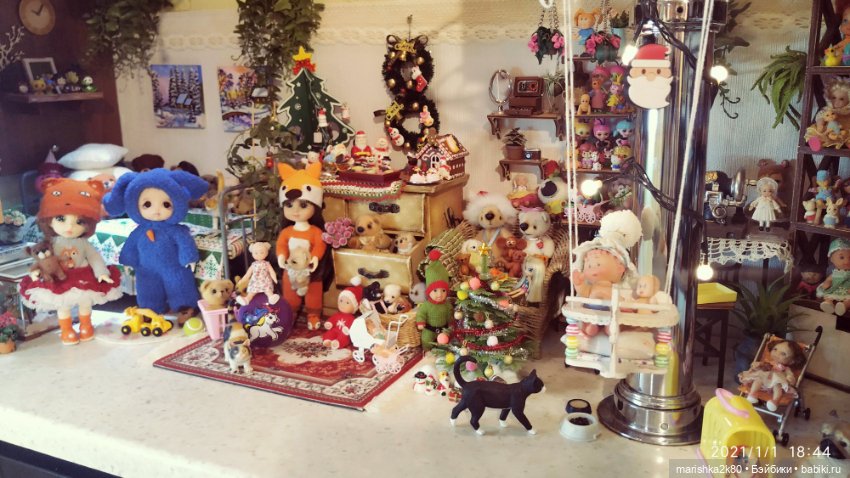 Зима у моих кукол, часть 1