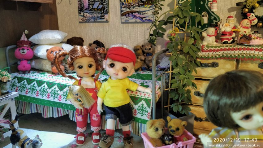 Зима у моих кукол, часть 1 (фото 8)
