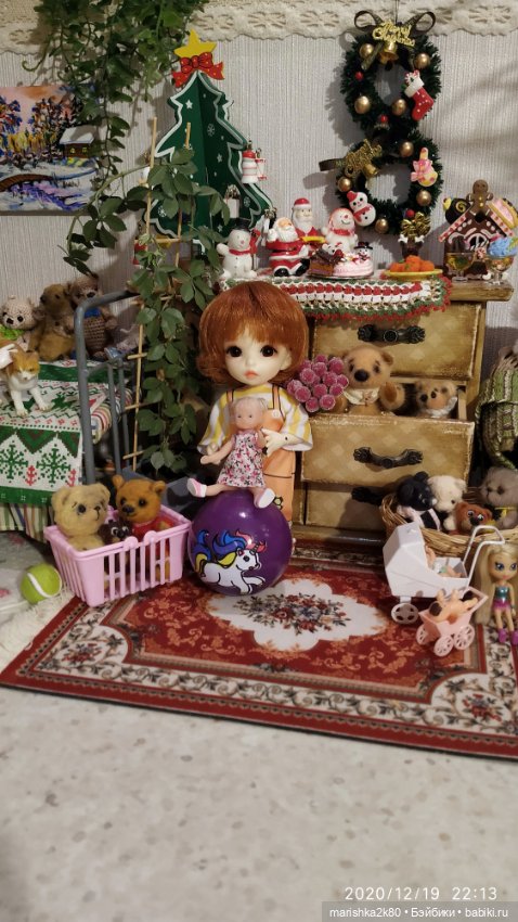Зима у моих кукол, часть 1
