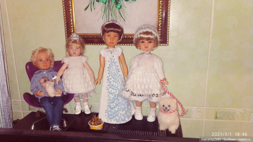 Зима у моих кукол, часть 1