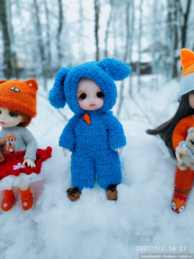 Зима у моих кукол, часть 1