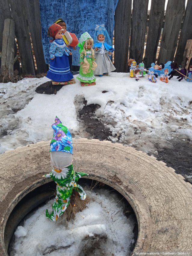 Проводы Масленицы... В детском садике "Солнышко"