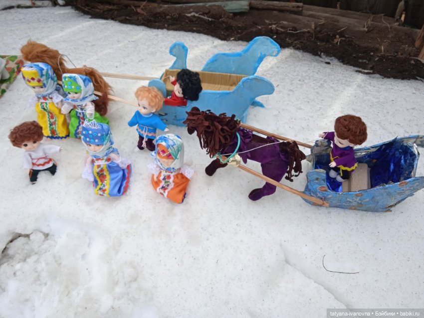 Проводы Масленицы... В детском садике "Солнышко"