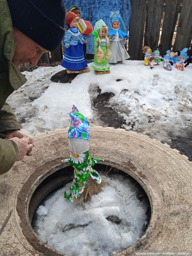 Проводы Масленицы... В детском садике "Солнышко"