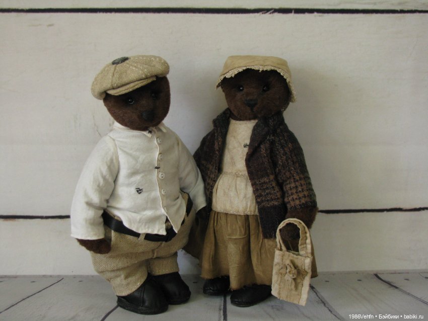 Три медведя — Авторские мишки Тедди и друзья: фото (фото 2)