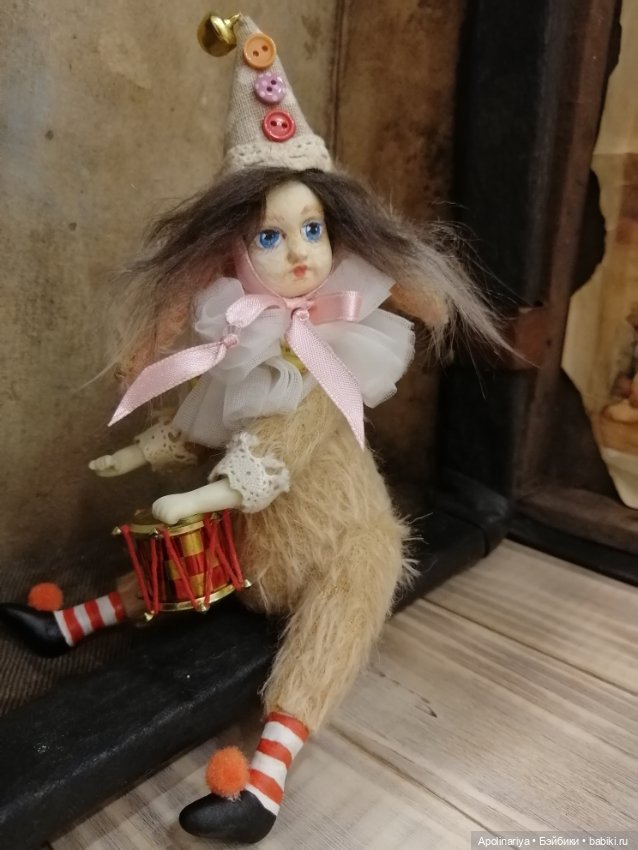 Mia teddy-doll из коллекции "Винтажный цирк" (фото 7)