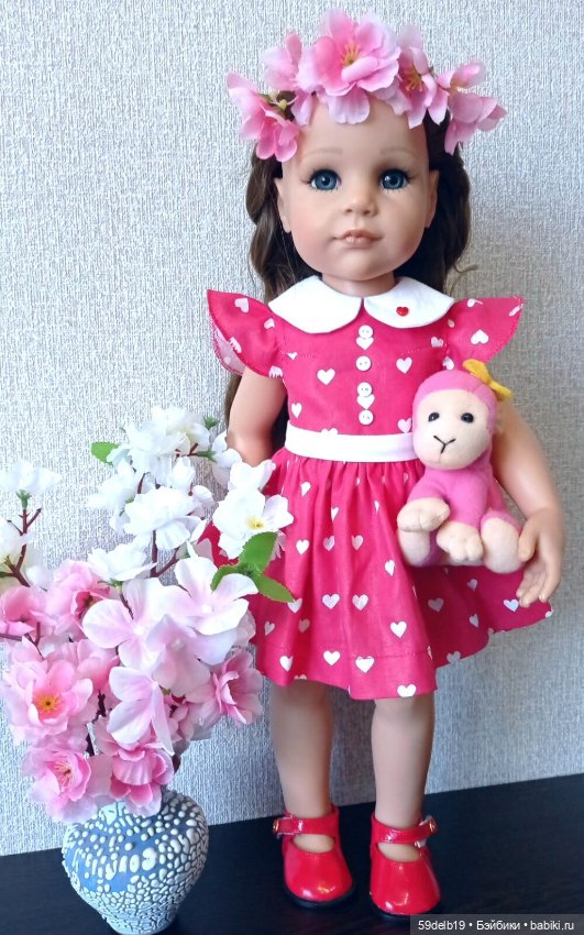 Весна, цветы и платьица в горошек