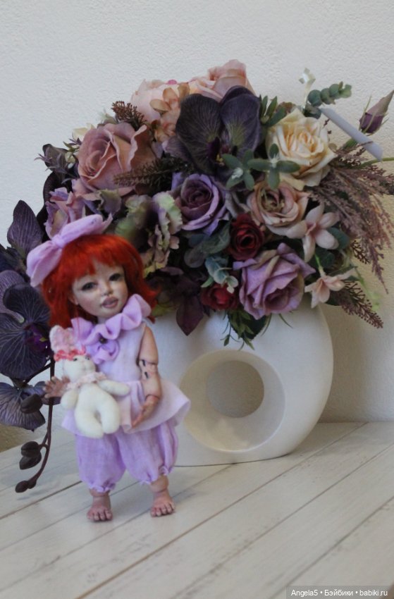 Маська — Авторские шарнирные куклы своими руками: лепка (фото 7)