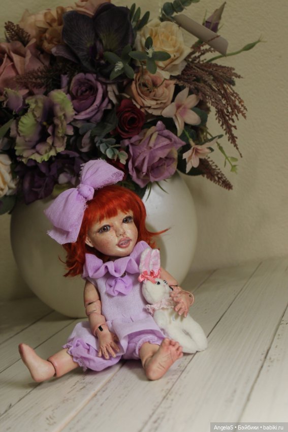 Маська — Авторские шарнирные куклы своими руками: лепка (фото 6)