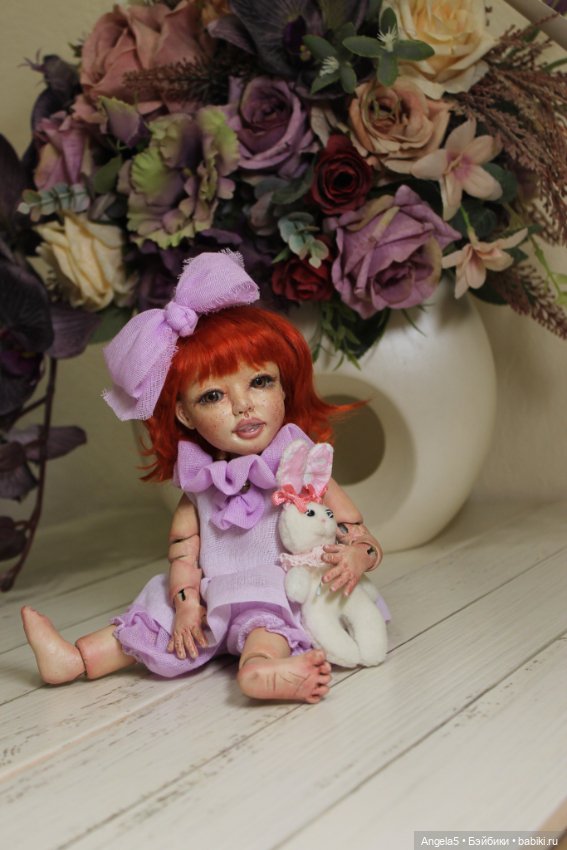 Маська — Авторские шарнирные куклы своими руками: лепка (фото 5)