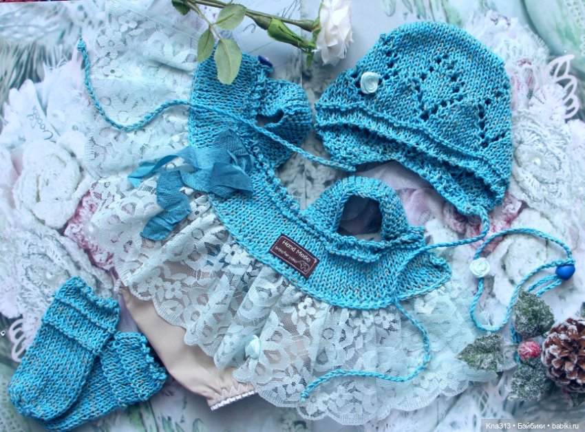 Сегодня наряжали пупса от Paola Reina