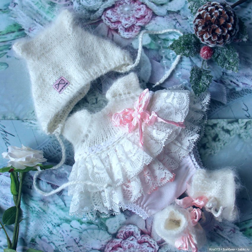 Сегодня наряжали пупса от Paola Reina