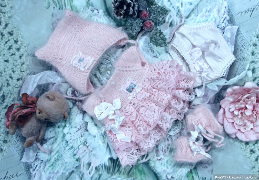 Сегодня наряжали пупса от Paola Reina