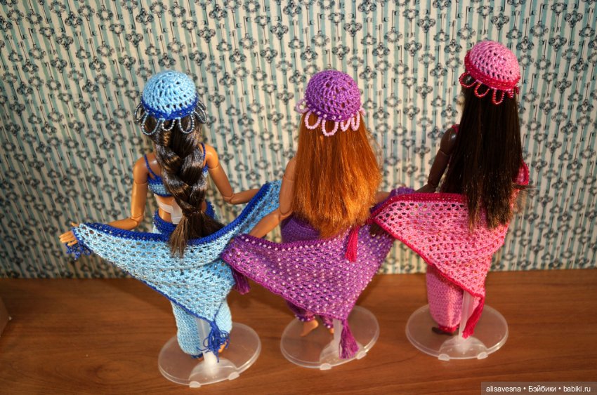 Восточная коллекция нарядов для Барби (фото 7)