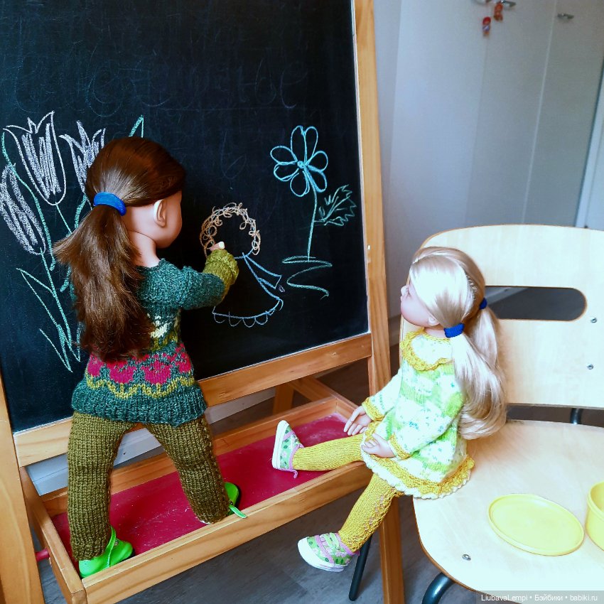 Когда скучать-некогда — Куклы Gotz (Готц): Ханна (фото 4)