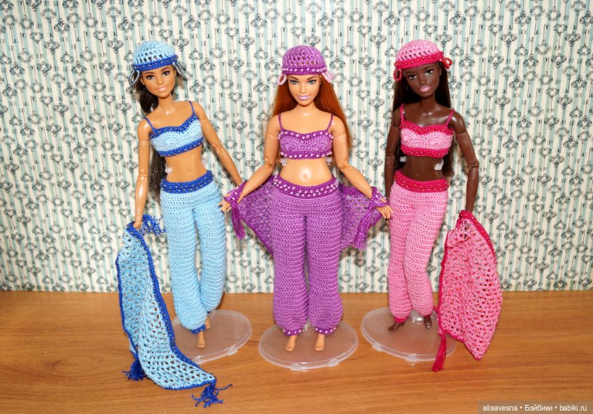 Восточная коллекция нарядов для Барби