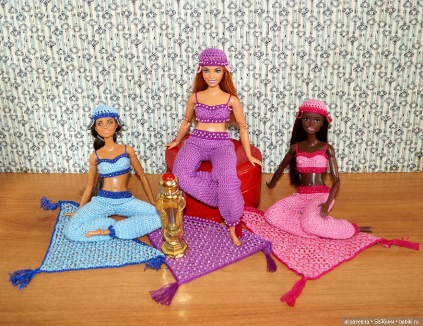 Восточная коллекция нарядов для Барби (фото 8)