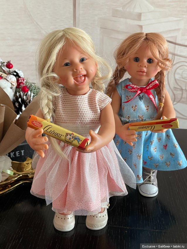 Долгожданная встреча — Куклы Rosemarie Anna Muller (Мюллер): Вихтели (Wichtel) (фото 10)