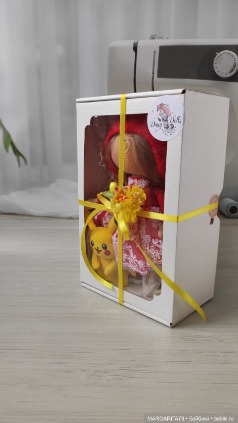 Куколка с Пикачу — Авторские текстильные куклы: Вальдорфские (фото 5)