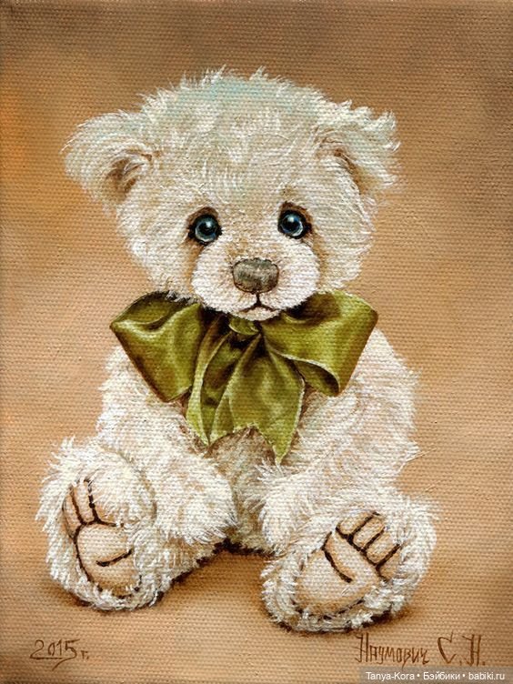 Художники и игрушечные медведи