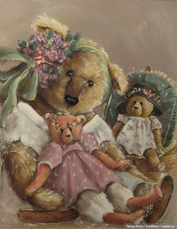 Художники и игрушечные медведи (фото 10)