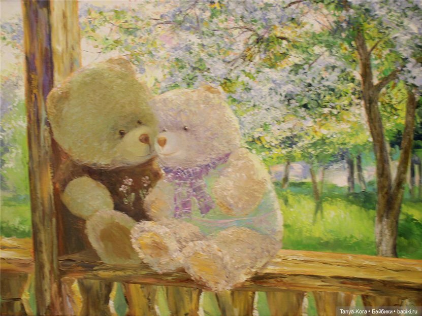 Художники и игрушечные медведи