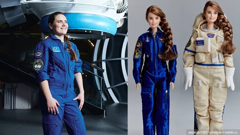 Российская женщина-космонавт Анна Кикина стала прототипом для куклы Барби (фото 2)