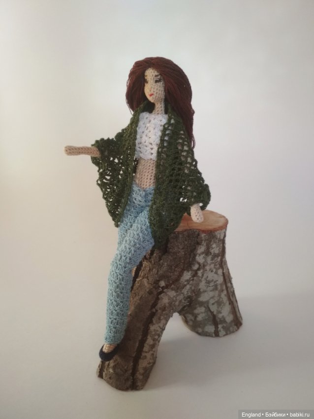 Весеннее настроение — Авторские вязаные куклы: интерьерные (фото 2)