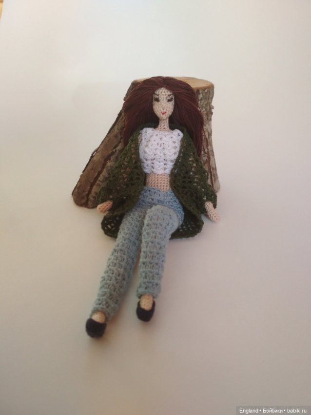 Весеннее настроение — Авторские вязаные куклы: интерьерные (фото 4)