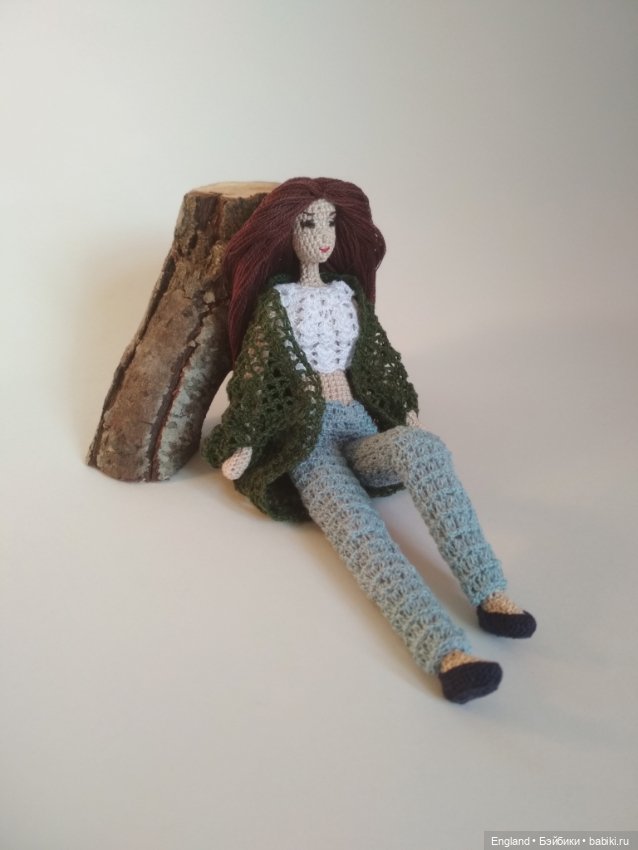 Весеннее настроение — Авторские вязаные куклы: интерьерные (фото 3)