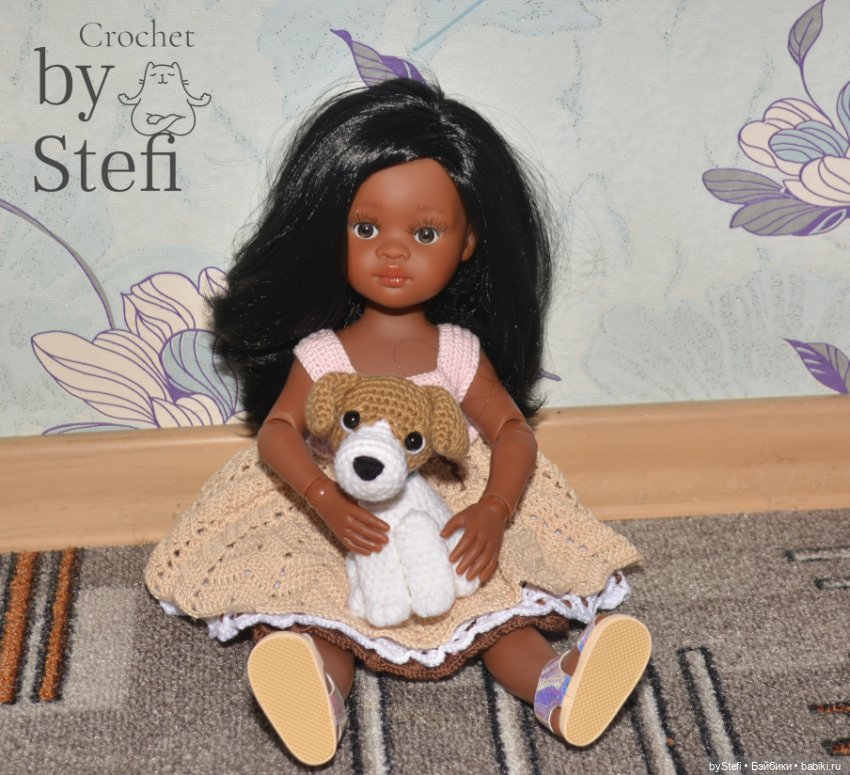 Джек-рассел-терьер (jack russell terrier). Собачка для куклы или просто игрушка) (фото 9)