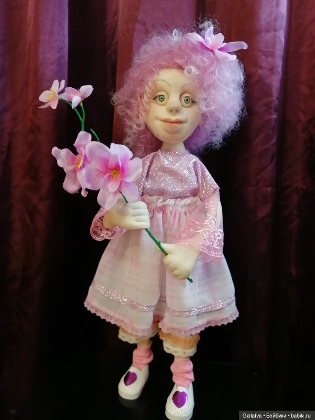 Апатамушта и К' ч 9 — Куклы из капрона и чулочной техники: авторские игрушки (фото 4)