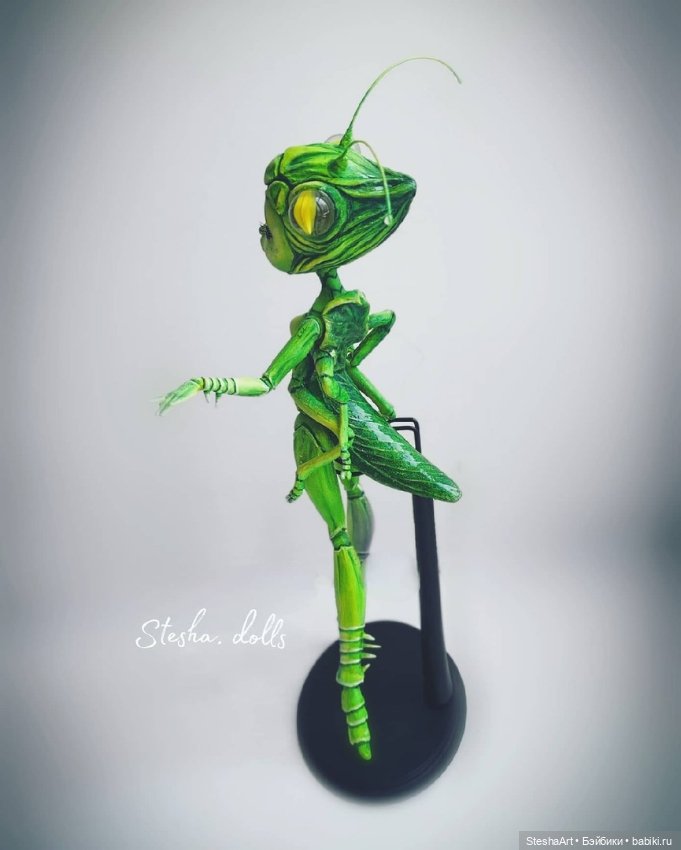 Кузнечик. Мой новый ООАК куклы МХ (фото 6)