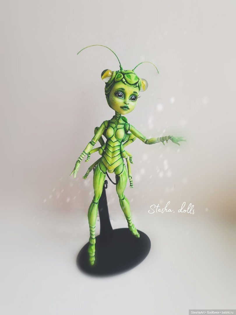 Кузнечик. Мой новый ООАК куклы МХ (фото 7)