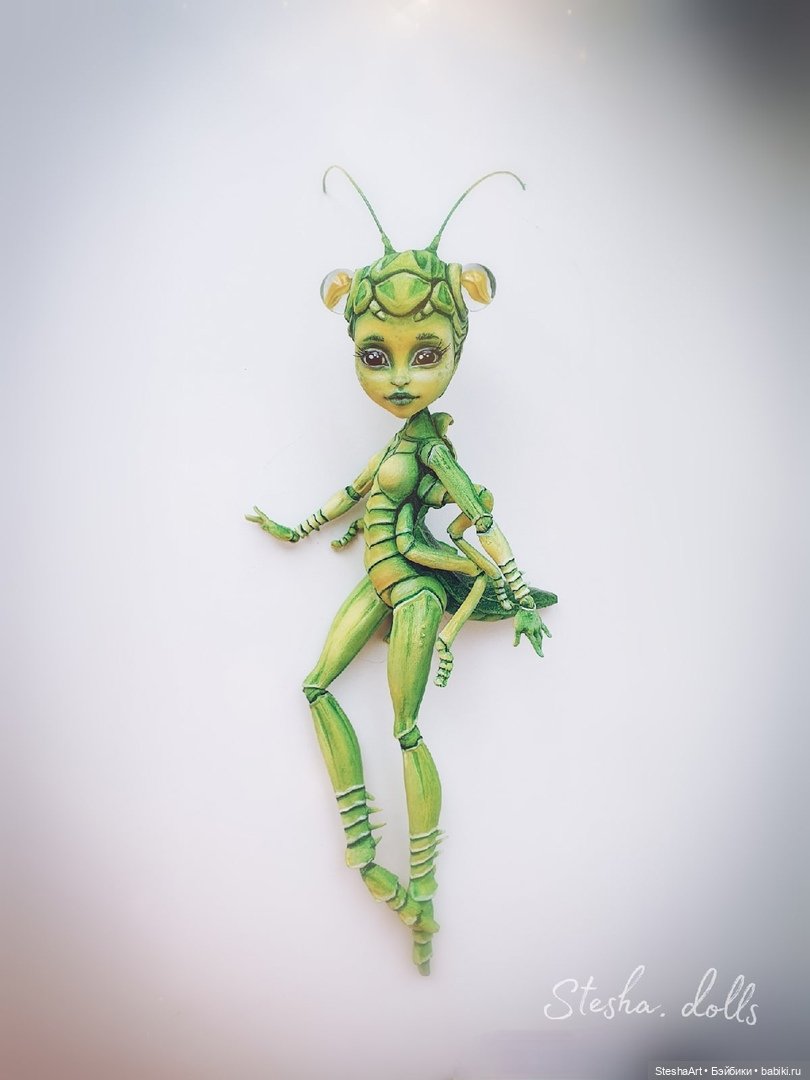 Кузнечик. Мой новый ООАК куклы МХ (фото 2)