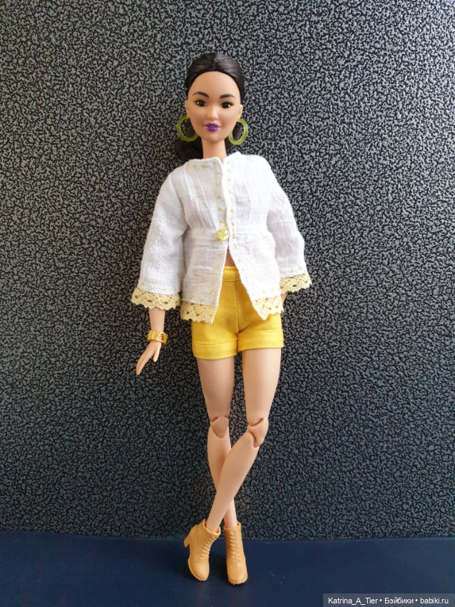 Желтого много не бывает — Одежда и обувь для кукол своими руками: фото (фото 8)