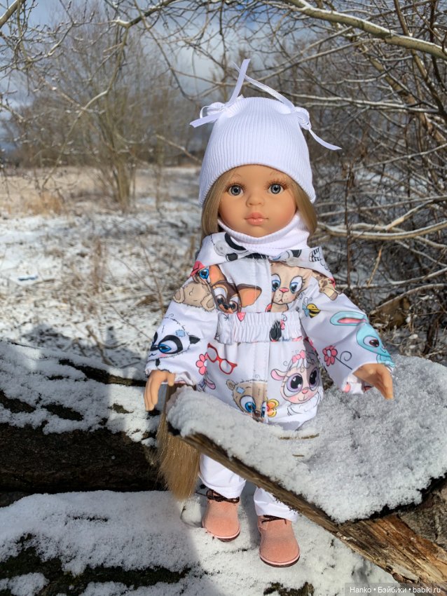 А у нас выпал снег — Куклы Paola Reina (Паола Рейна): новинки (фото 10)