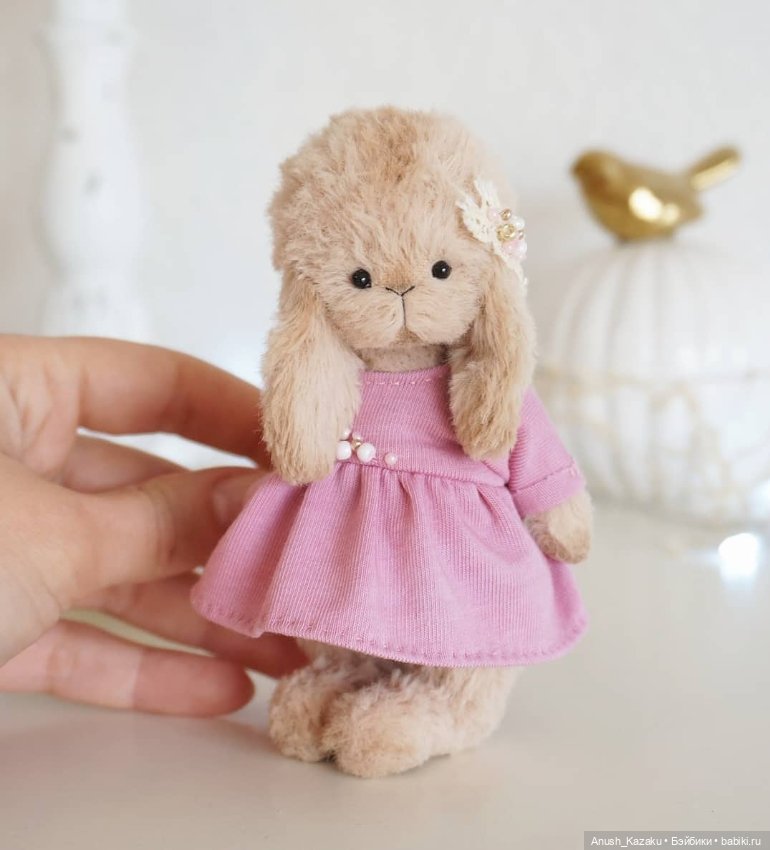Зайка тедди — Авторские мишки Тедди и друзья: фото (фото 2)